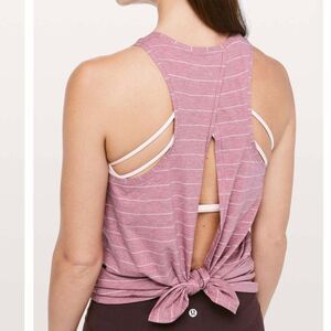 Lululemon All Tied‎ Up Tank So Merlot
